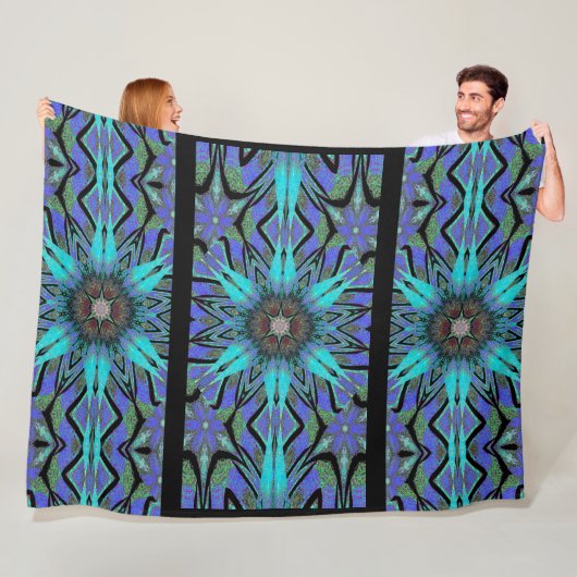 Totem Wilde bloem 2 Fleece Deken (In situ)