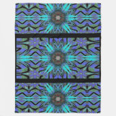 Totem Wilde bloem 2 Fleece Deken (Voorkant)