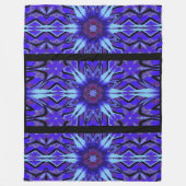 Totem Wilde bloem 3 Fleece Deken (Voorkant)