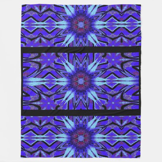 Totem Wilde bloem 3 Fleece Deken (Voorkant)