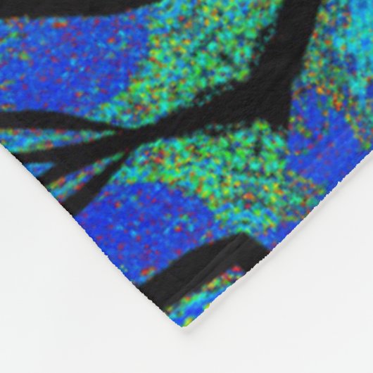 Totem Wilde bloem 5 Fleece Deken (Hoek)