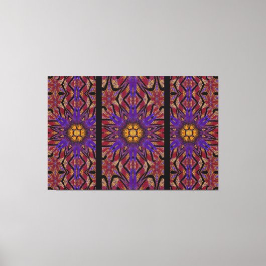 Totem Wilde bloem 8 Canvas Afdruk (Voorkant)