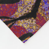 Totem Wilde bloem 8 Fleece Deken (Hoek)