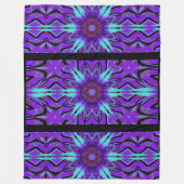Totem Wilde bloem 9 Fleece Deken (Voorkant)