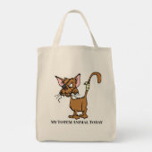 totemdier tote bag (Achterkant)