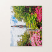 Totempaal Alaska. Legpuzzel (Verticaal)