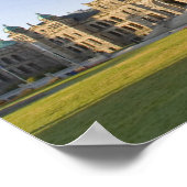 Totempaal bij het parlementsgebouw in poster (Hoek)