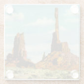 Totempaal Glazen Onderzetter (Achterkant)