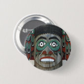 Totempaal Knop Ronde Button 5,7 Cm (Voorkant /achterkant)