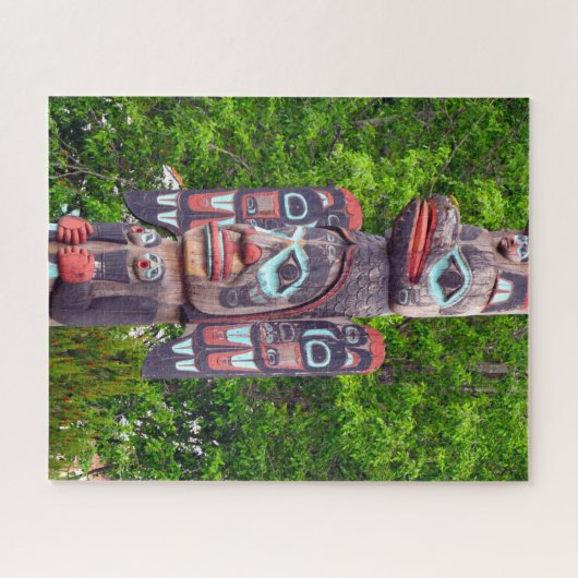 Totempaal Legpuzzel (Horizontaal)