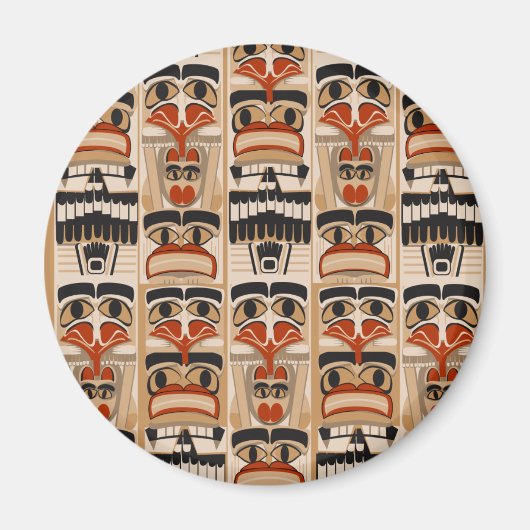 Totempaal Magneet (Voorkant)