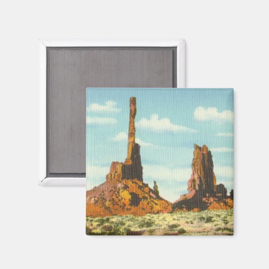 Totempaal Magneet (Voorkant / Achterkant)