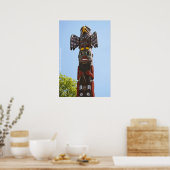 Totempaal muurposter poster (Keuken)