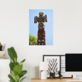Totempaal muurposter poster (Thuiskantoor)