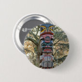 Totempaal Ronde Button 5,7 Cm (Voorkant /achterkant)