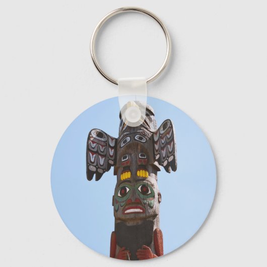 Totempaal Sleutelhanger (Voorkant)