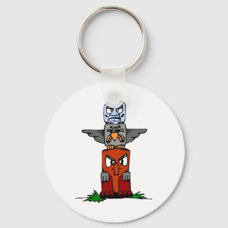 Totempaal Sleutelhanger