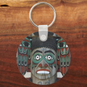 Totempaal Sleutelhanger (Voorkant)