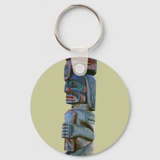 Totempaal Sleutelhanger (Voorkant)