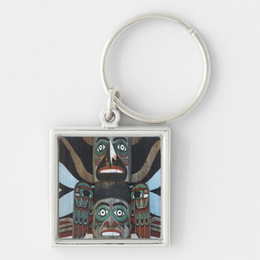 Totempaal Sleutelhanger (Voorkant)
