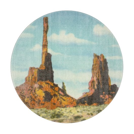 Totempaal Snijplank (Voorkant)