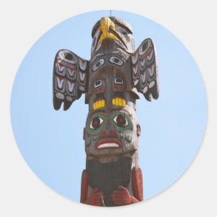Totempaal Sticker