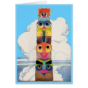 totempaal uit de jaren 20