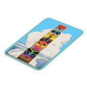 totempaal uit de jaren 20 magneet (Linkerzijde)