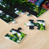 Totempaal Vancouver. Legpuzzel (Zijkant)