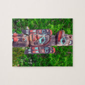 Totempfahl Legpuzzel (Horizontaal)