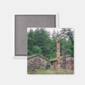 Totempolen Magneet (Voorkant / Achterkant)