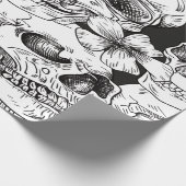Totenkopf Cadeaupapier (Hoek)