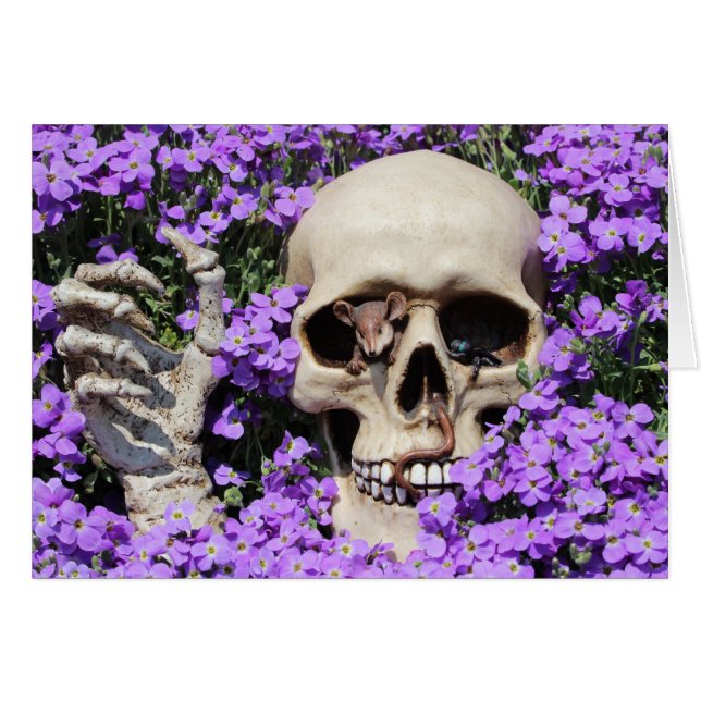 Totenkopf - Gothic / Karte (Voorkant Horizontaal)