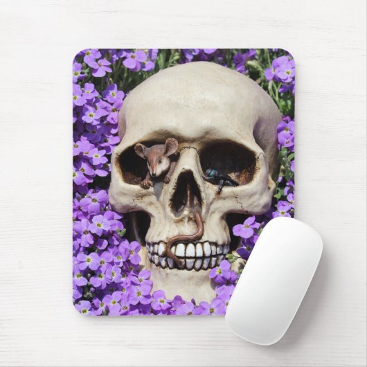Totenkopf - Gothic Mauspad Muismat (Met muis)