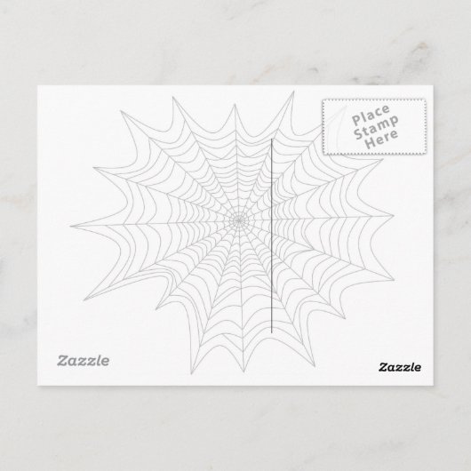 Totenkopf - Gothic / Postkarte Briefkaart (Achterkant)