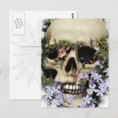 Totenkopf - Gothic / Postkarte Briefkaart (Voorkant / Achterkant)