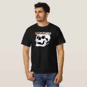 Totenkopf mit Text: Humor ist wenn Du TROTZDEM... T-shirt (Voorkant volledig)