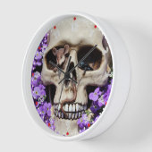 Totenkopf Schädel Gothic Acryl Wanduhren (Hoek)