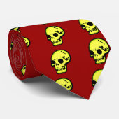 Totenkopf Schädel skull Stropdas (Opgerold)