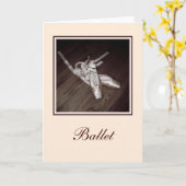 "Totenschoenen" Blanco Wenskaart Kaart (Gele Bloem)