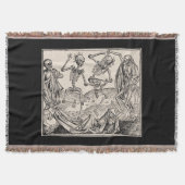 Totentanz / Dance of macabre Deken (Voorkant)