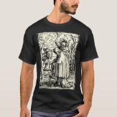 Totentanz, Dance of macabre (Holbein) T-shirt (Voorkant)