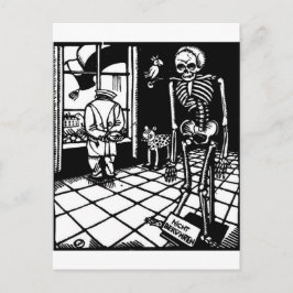 Totentanz Death Markeringen by briefkaart
