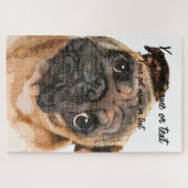 Totes Adore, Young Pug Dog Legpuzzel (Horizontaal)