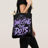 Totes die de Stippen Verbinden Tote Bag (Dichtbij)