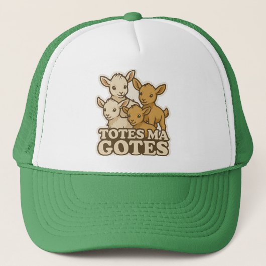 Totes ma Goats Trucker Pet (Voorkant)