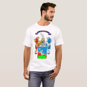 Toth Family Hungarian Coat of Arms T-shirt (Voorkant volledig)