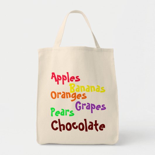 Toting Art - Belangrijke lijst van producten Tote Bag (Voorkant)
