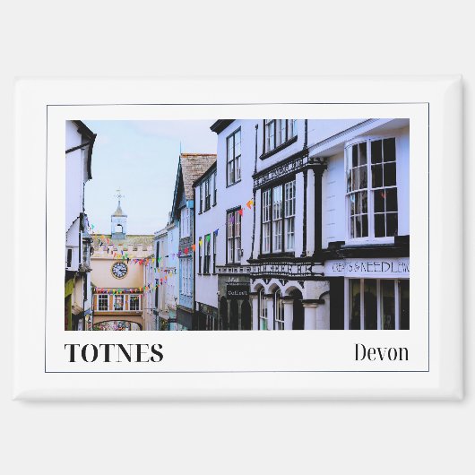 Totnes, Devon, Engeland Magneet (Voorkant)