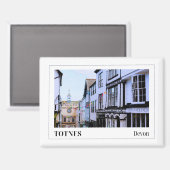 Totnes, Devon, Engeland Magneet (Voorkant / Achterkant)